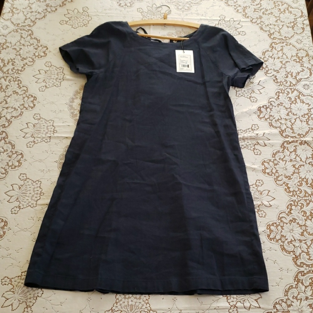 Theory Lace Back Raglan Dress